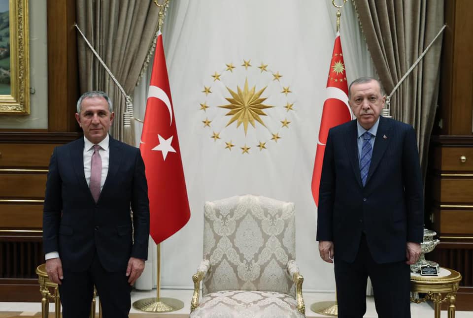 UID Genel Başkanı Kuş, Cumhurbaşkanı Erdoğan ile görüştü