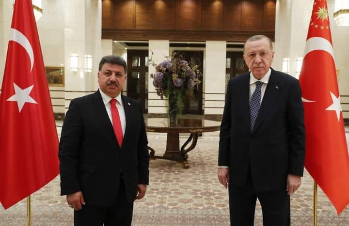 Cumhurbaşkanı Erdoğan, Avrupa’daki bazı Türk sivil toplum kuruluşu temsilcilerini kabul etti